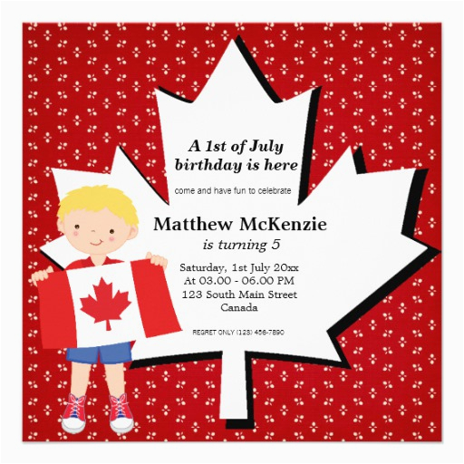 Custom Birthday Cards Canada Canadian Boy Cards Photocards Invitations More