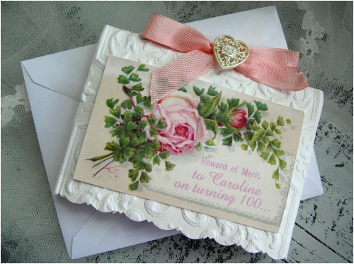 100th Birthday Card Ideas 100th Birthday Card for Caroline On It 39 S Way to Karla
