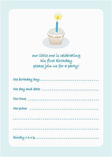 15 Year Old Birthday Invitations 10 Childrens Birthday Party Invitations 1 Year Old Boy