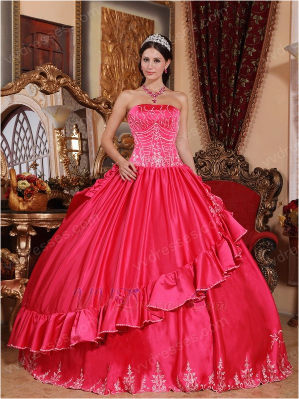 16th Birthday Dresses Alizarin Crimson 16th Birthday Girls Dress Under 200 Dollars