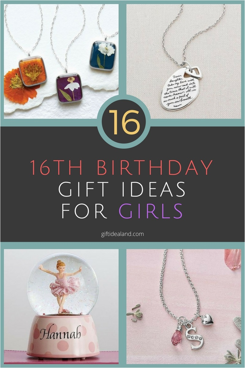 16th Birthday Gifts for Her 16 Unique 16th Birthday Gift Ideas for Girl