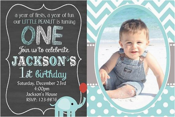 1st Birthday Invitation Message for Baby Boy Photo Invitations Birthday Bagvania Invitations Ideas