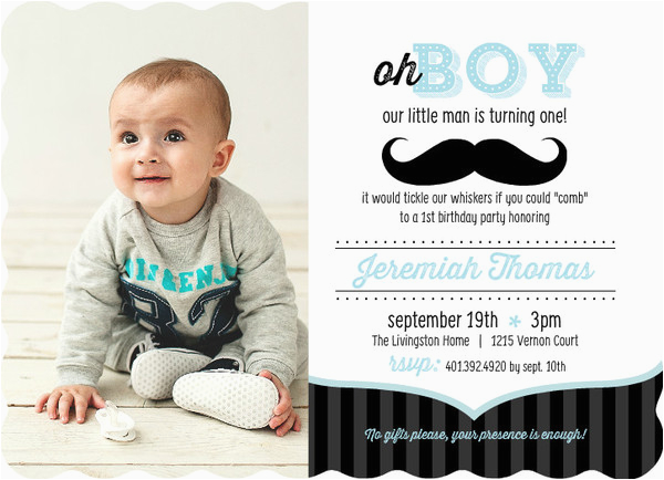 1st Birthday Mustache Invitations First Birthday Photo Ideas 5 Fabulous First Birthday