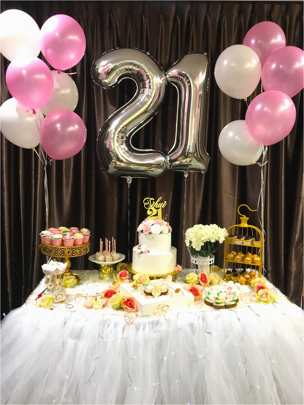 21 Birthday Decorations Sale 21st Birthday Decoration that Balloons