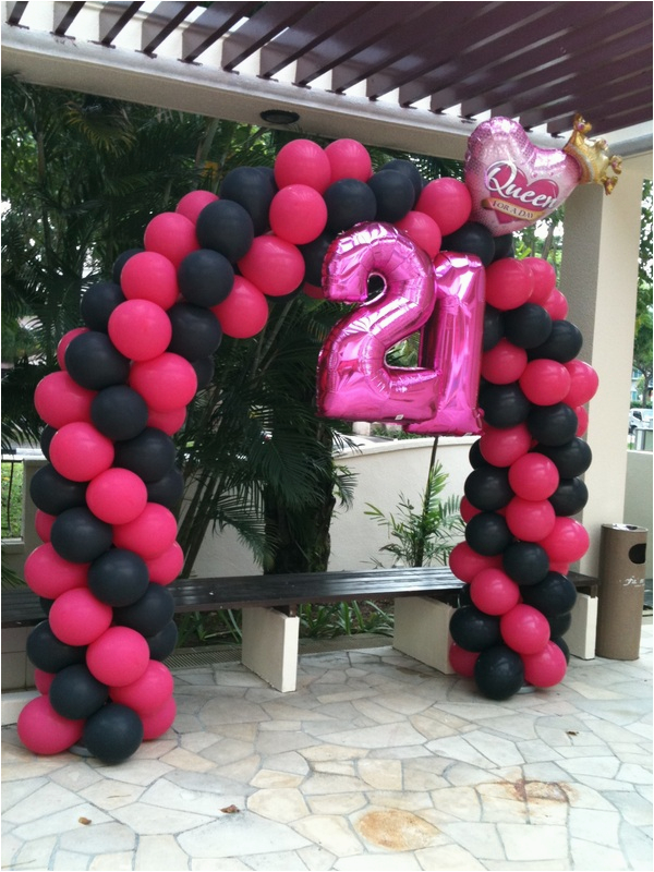 21st Birthday Balloon Decorations 21st Birthday Party Balloon Ideas Balloonparty Ie Blog