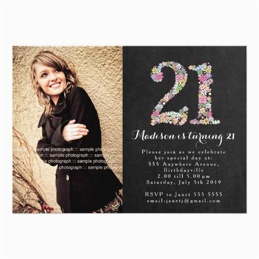 21st Birthday Invitations for Girls 21st Birthday Party Invitations Invitations 4 U