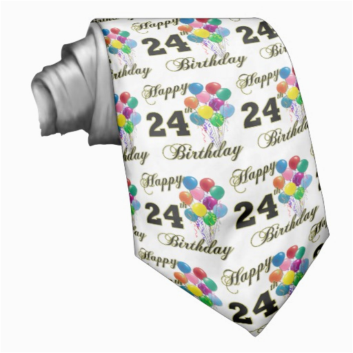 24th Birthday Gifts for Her Happy 24th Birthday Gifts with Balloons Zazzle