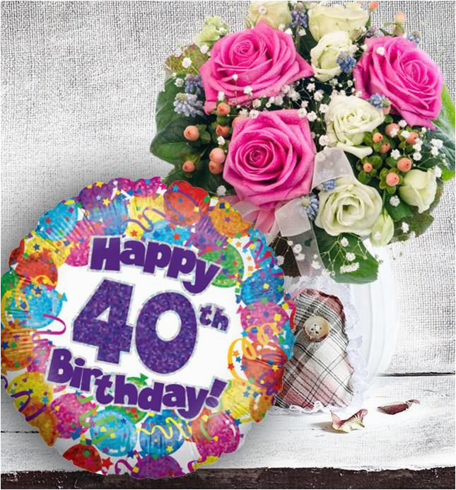 40th Birthday Flowers and Balloons 8 Best order Send Get Well Flowers with Free Flowers