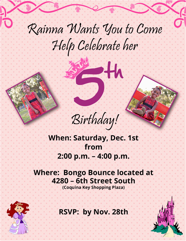 5 Year Old Birthday Invitation Rhymes 5 Year Old Birthday Invitation Wording Dolanpedia