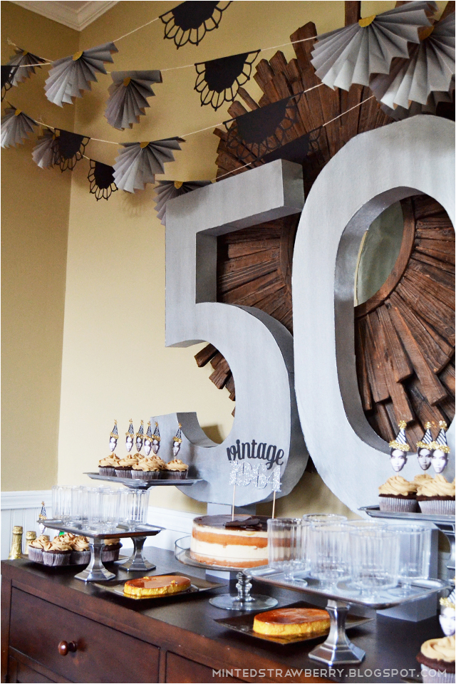 50th Birthday Decor Ideas Diy 50th Birthday Party Decorating Ideas Minted Strawberry