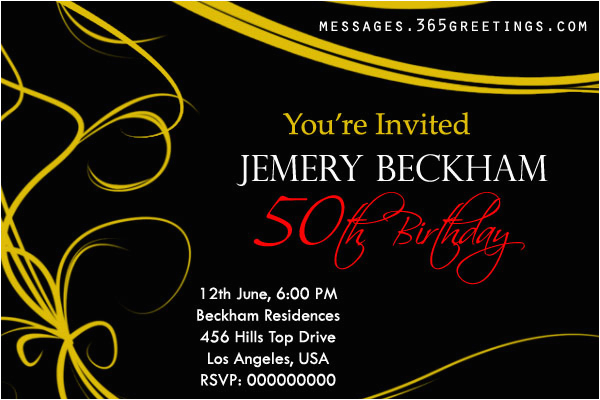 50th Birthday Invitation Poems 50th Birthday Invitations and 50th Birthday Invitation