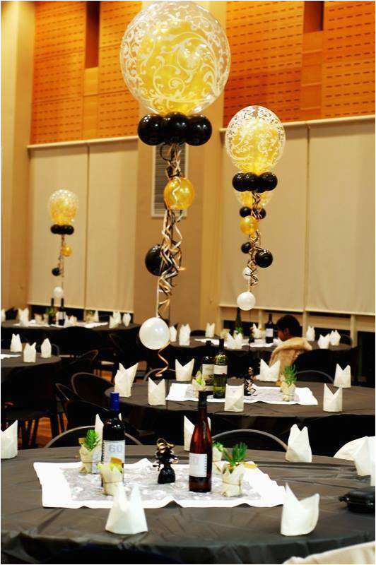 60 Birthday Table Decorations 60th Birthday Party Ideas