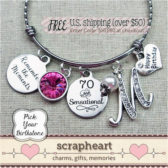 70th Birthday Gift Ideas for Her 70th Birthday Gift Milestone Birthday Gifts for Her Best