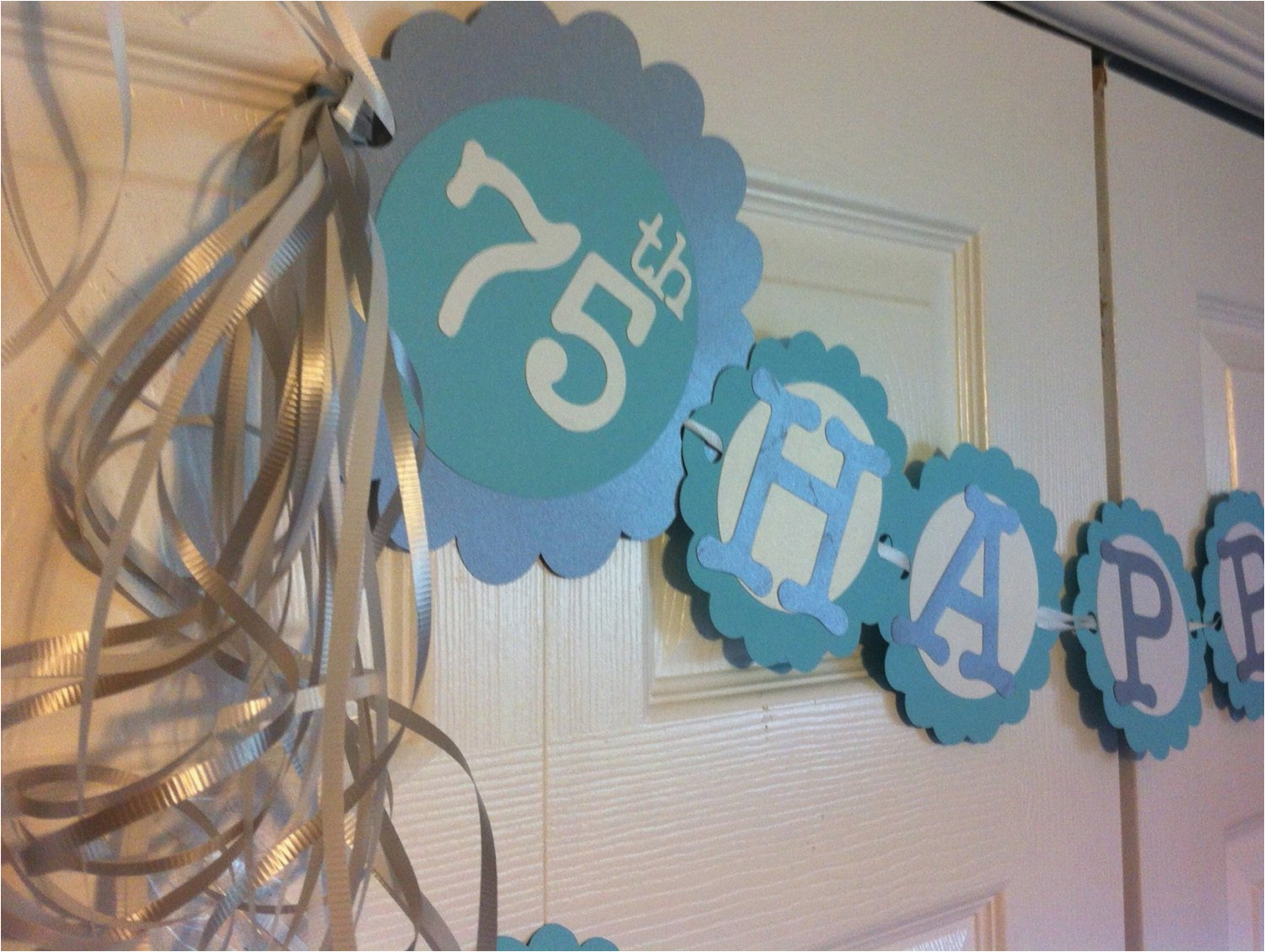 75 Birthday Decorations 75th Birthday Decorations Personalization Available