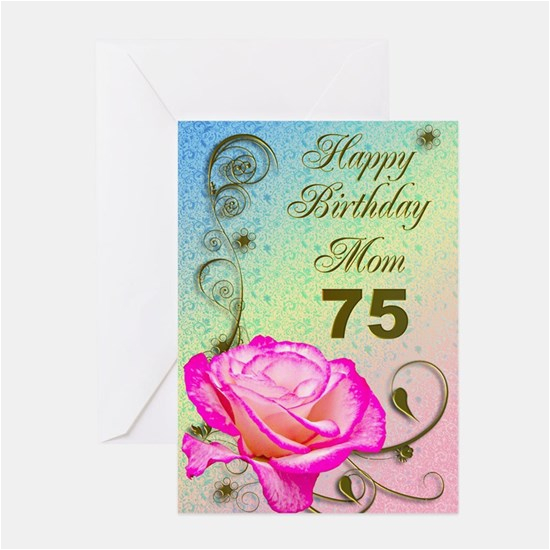 75th Birthday Greeting Cards 75th Birthday 75th Birthday Greeting Cards Cafepress