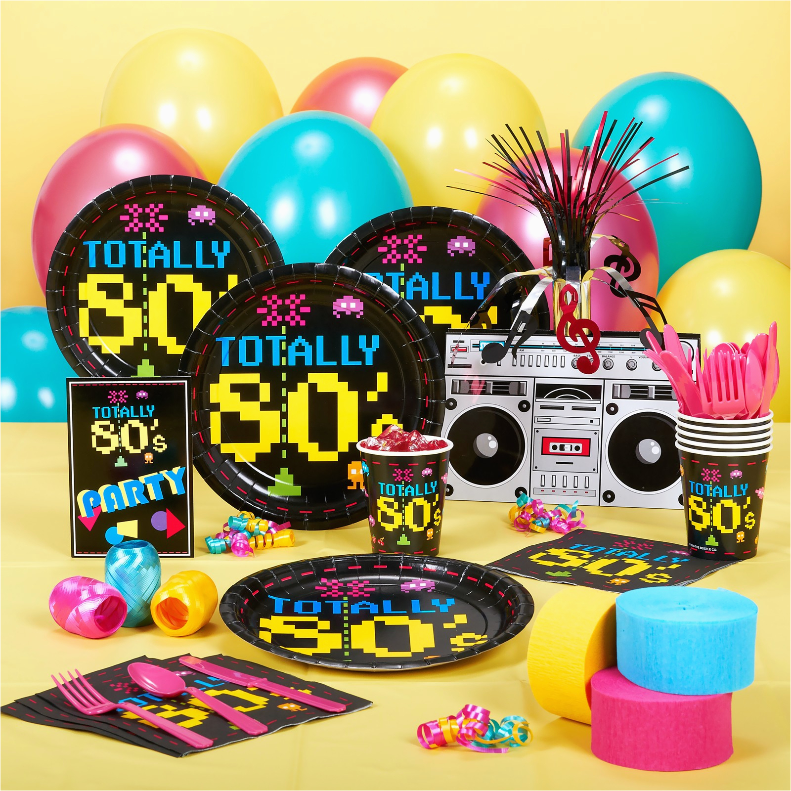 80s Birthday Decorations totally 80 S Special events Party Supply Store In Ak