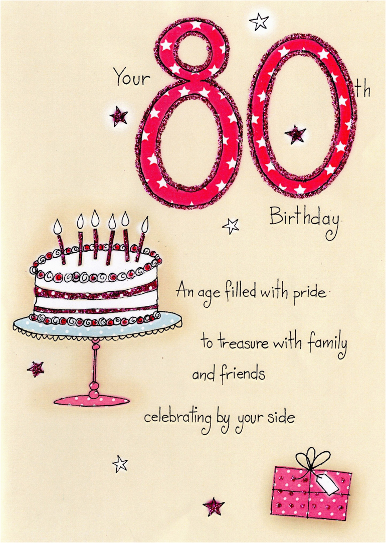 80th Birthday Card Message 80th Birthday Greeting Card Messages Best Happy Birthday