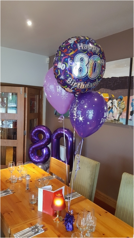 80th Birthday Decorations Uk Birthday Balloons 80th Birthday Party Balloons and
