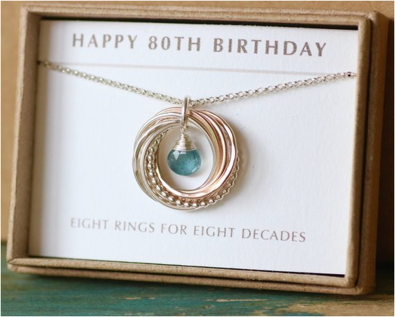 80th Birthday Gifts for Her 80th Birthday Gift for Her March Birthday Gift Mom March
