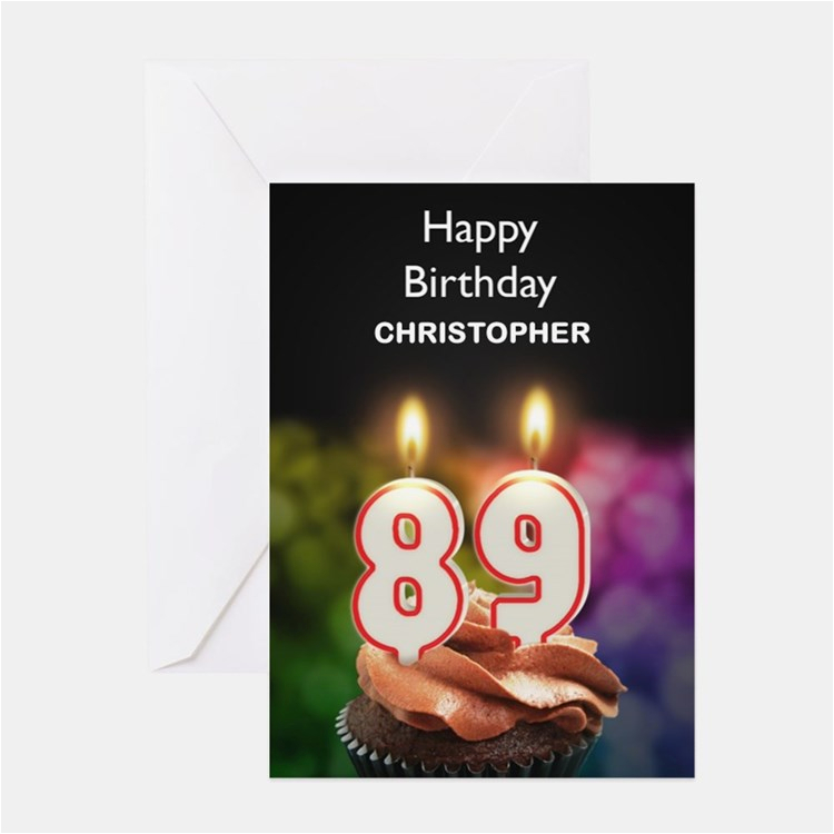 89th Birthday Card Happy 89th Birthday Happy 89th Birthday Greeting Cards