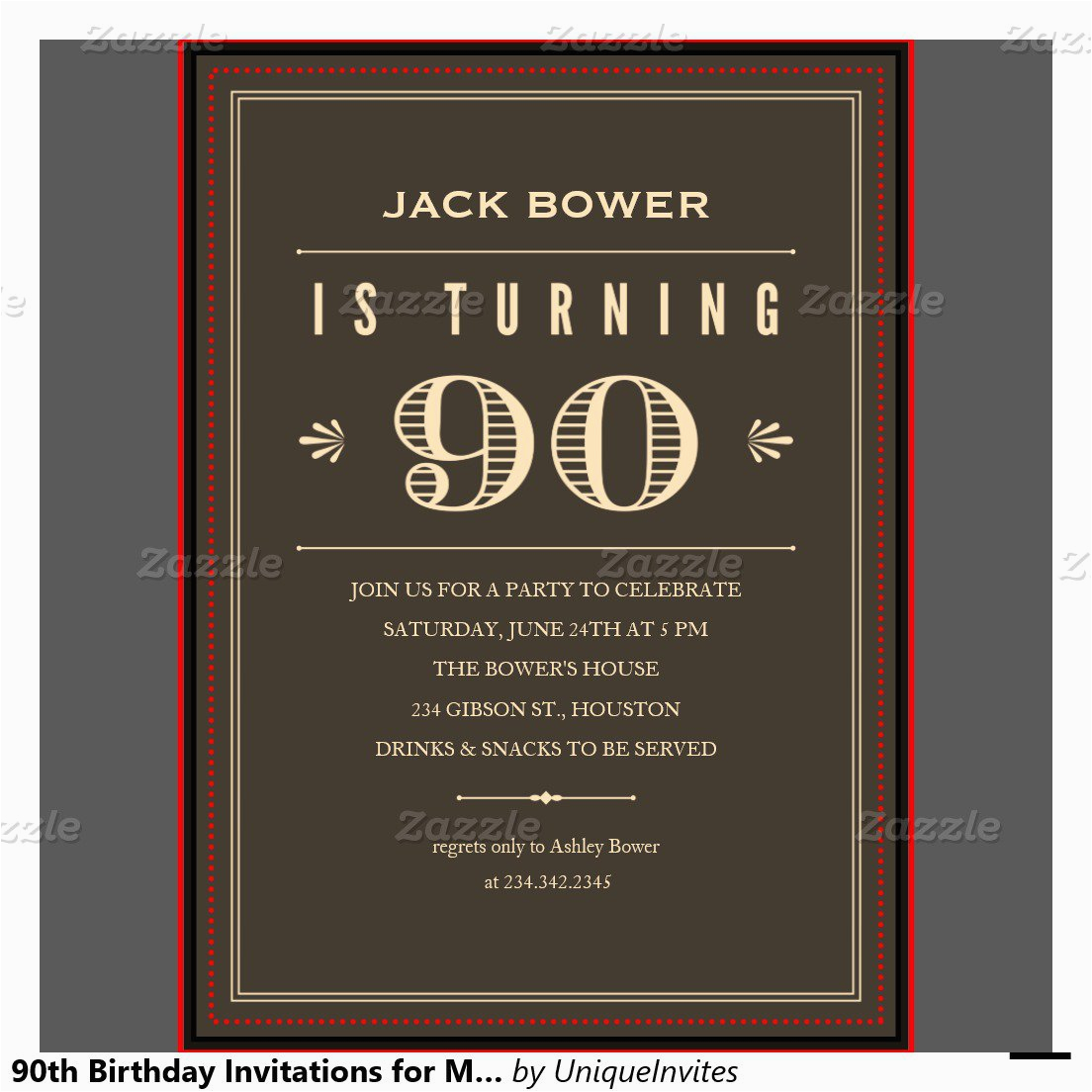 90th Birthday Invitations Free 90th Birthday Invitations Free Best Party Ideas