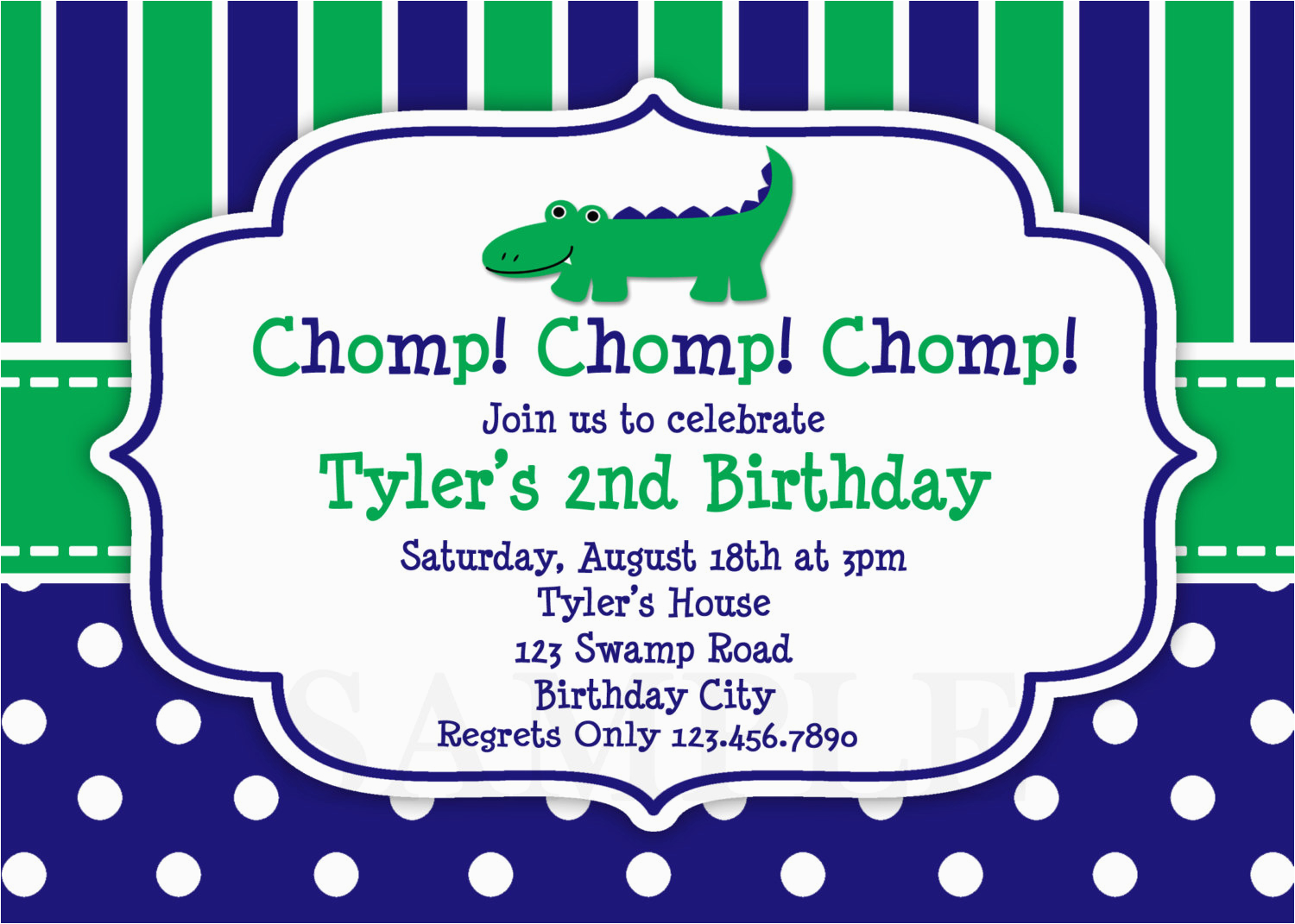 Alligator Birthday Invitations Printable Birthday Invitations Boys Alligator Party