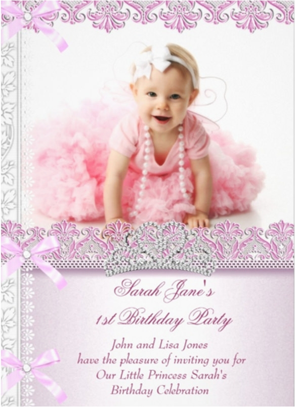 Baby Girl 1st Birthday Invitation Templates Editable 1st Birthday Invitation Cards Templates Beepmunk