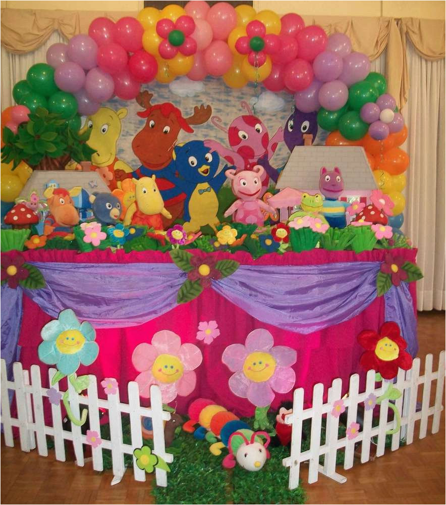 Backyardigans Birthday Decorations Backyardigans Birthday Party Ideas Photo 1 Of 12 Catch