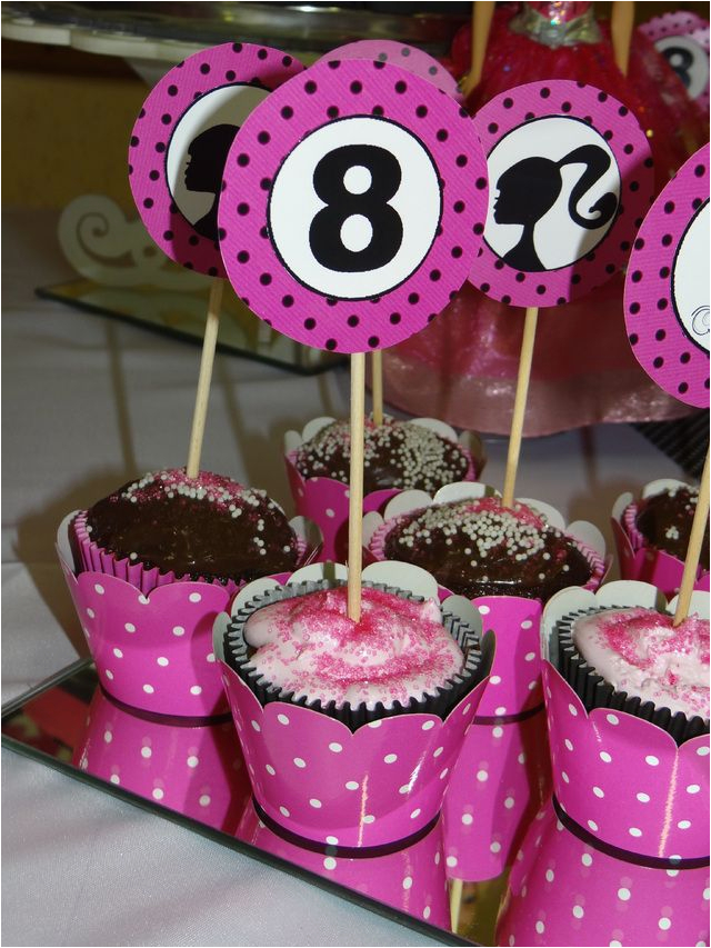 Barbie Decoration for Birthday 45 Best Vintage Barbie Pink Black White Party theme
