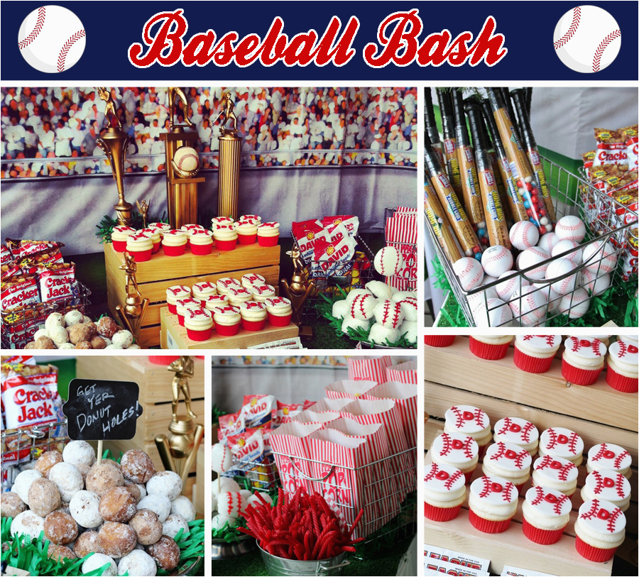 Baseball Decorations for Birthday Party Vintage Baseball Bash