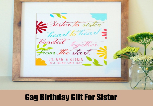 Best Gift for A Sister On Her Birthday Best Birthday Gift Ideas for Sister Unique Birthday