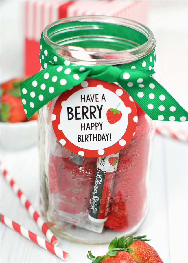 Best Gift for Teacher On Her Birthday Berry Gift Idea for Friends or Teachers Fun Squared
