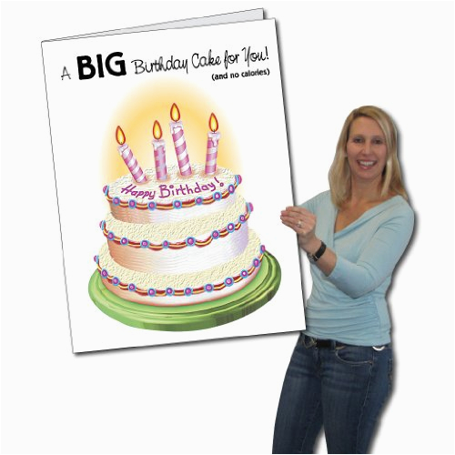 Biggest Birthday Card Victorystore Jumbo Greeting Cards Giant Birthday Card