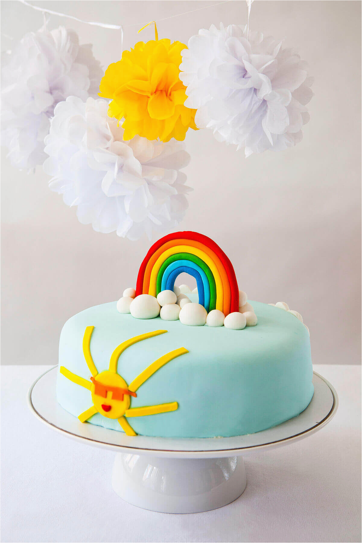 Birthday Cake Decorating Kits Rainbow themed Diy Birthday Cake Decorating Kit for Kids