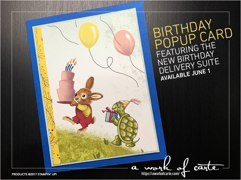 Birthday Card Delivery Service Surprise It 39 S A Birthday Popup Card A Work Of Carte