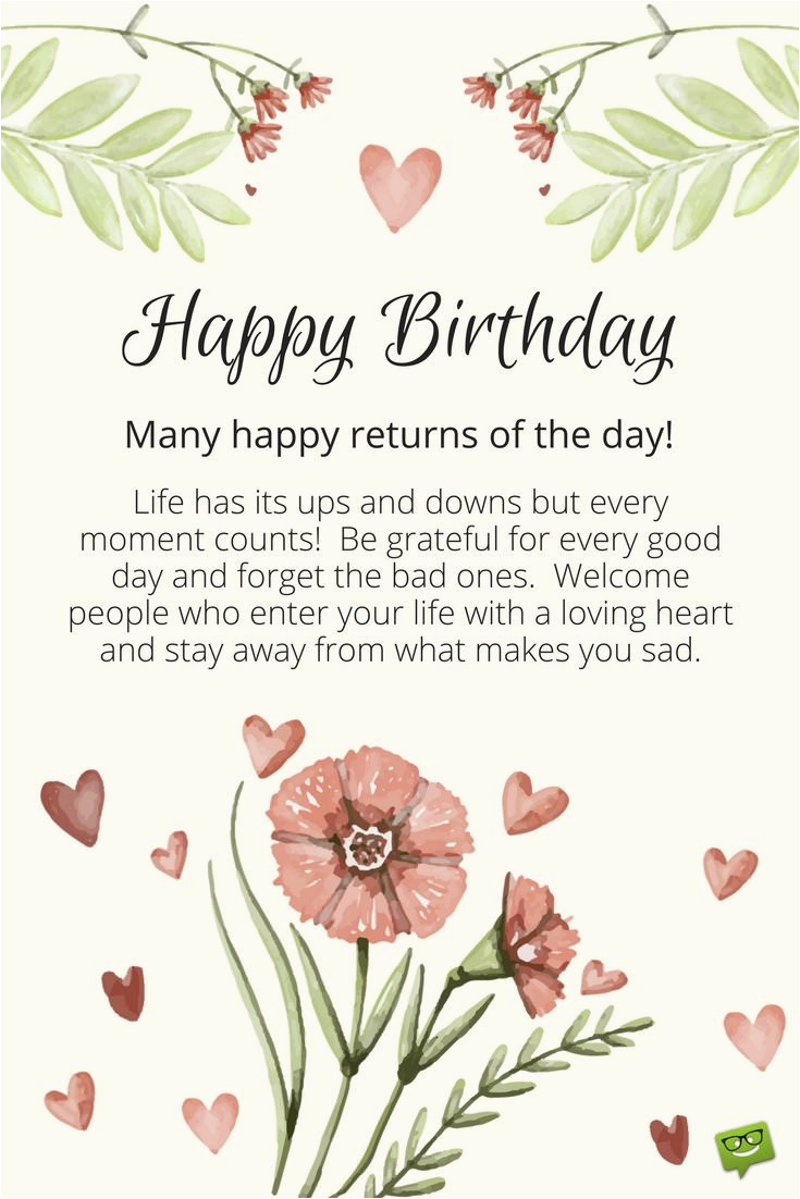 Birthday Card Emails Inspirational Birthday Wishes Messages to Motivate and