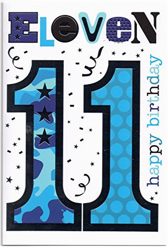 Birthday Card for 11 Year Old Boy Burobedarf Schreibwaren Karten Produkte Von Hatty