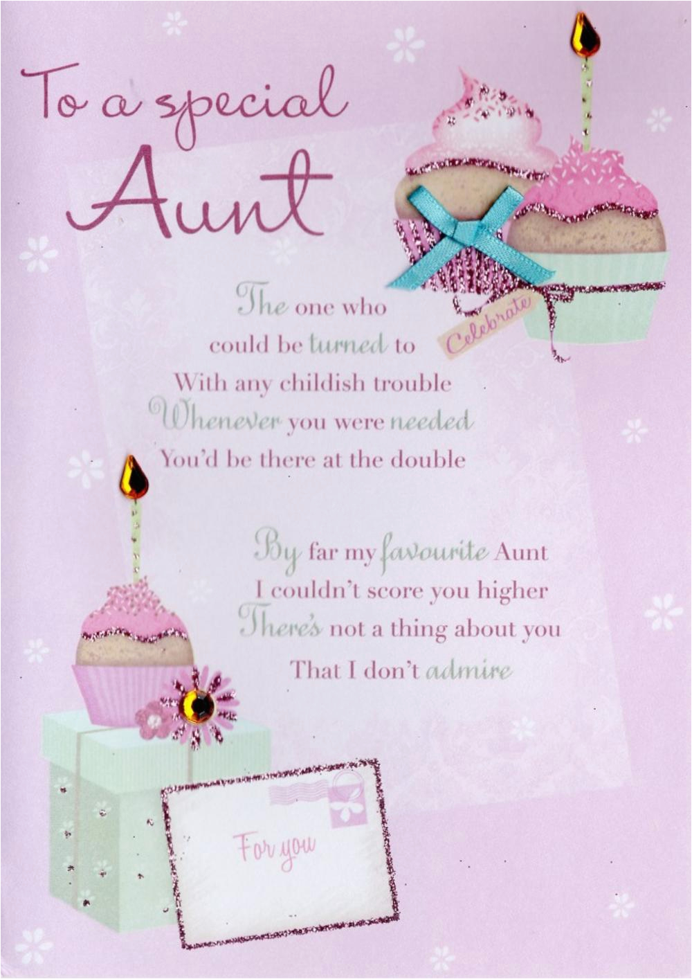 Birthday Card for My Aunt Special Aunt Birthday Greeting Card Cards Love Kates