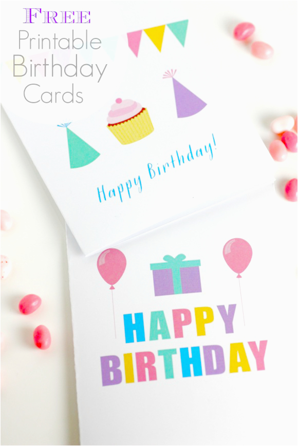 Free Printable Birthday Cards From Teacher