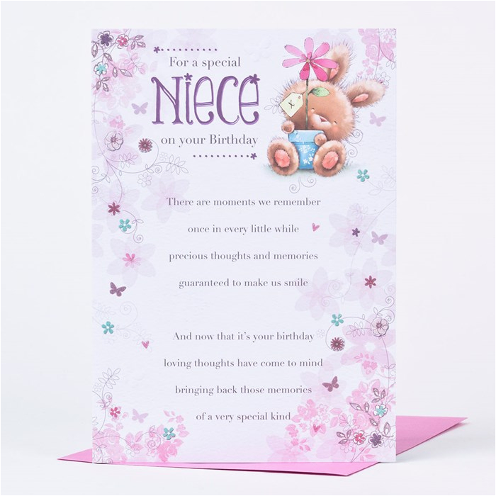 Birthday Card Verses for Niece Birthday Card Special Niece Only 89p Birthday Card Verses for Niece Birthday Card Special Niece Only 89p