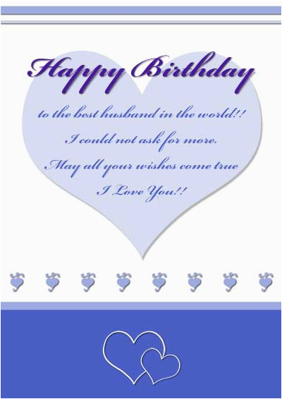 Birthday Cards for Husband Printable Card Printable Images Gallery Category Page 51