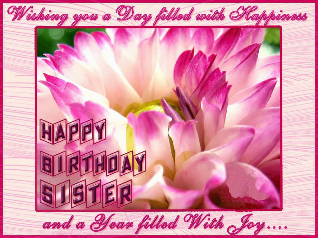 Birthday Cards for Sister Free Download Happy Birthday Sister Greeting Cards Hd Wishes Wallpapers