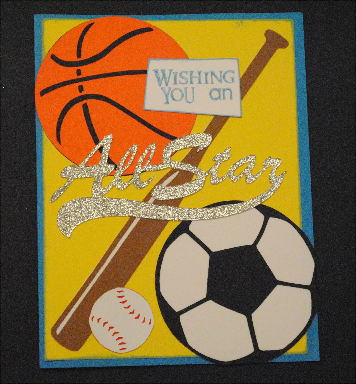 Birthday Cards Sports theme K E Kreations Sports theme Birthday Card