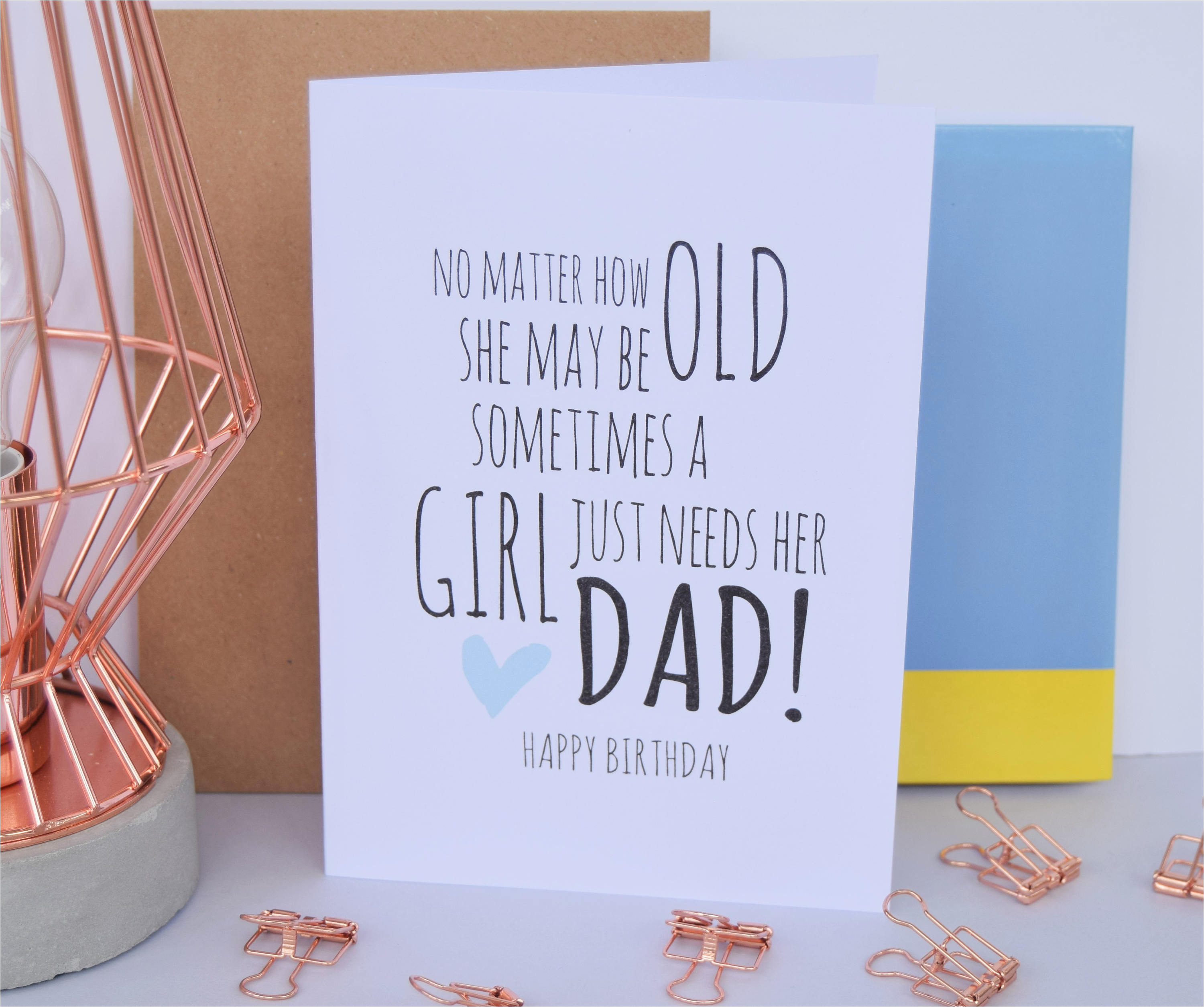 Birthday Cards For Dad From Daughter Diy