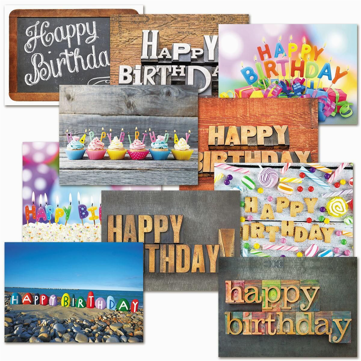 Birthday Cards Value Pack Playful Type Birthday Cards Value Pack Colorful Images