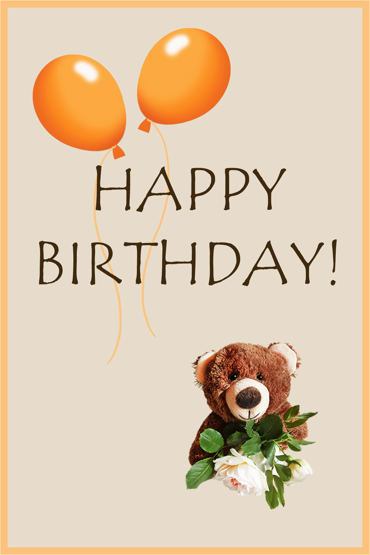 Birthday Cards with Bears Printable Happy 2nd Birthday Card Birthday Party Ideas