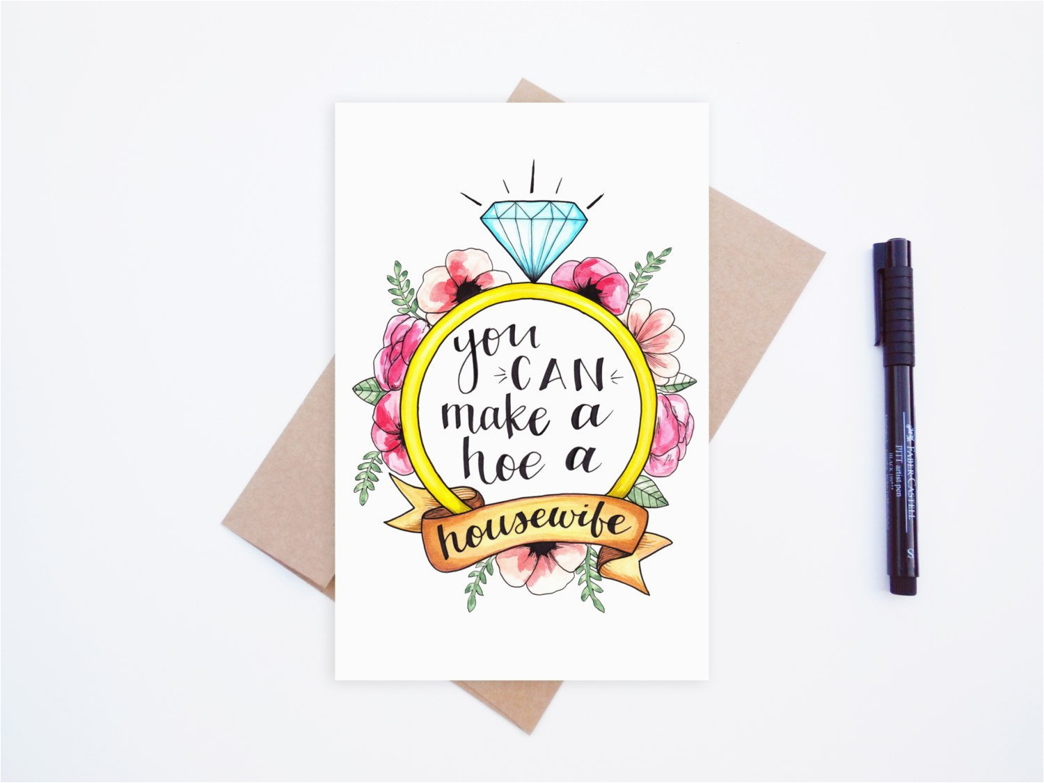 Birthday Cards You Can Make Greeting Card You Can Make A Hoe A Housewife