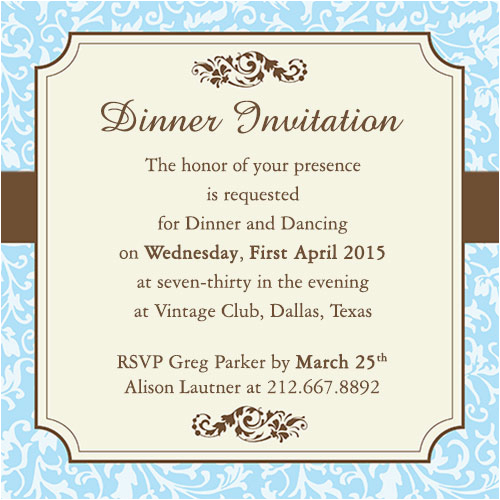 Birthday Dinner Invite Wording Fab Dinner Party Invitation Wording Examples You Can Use