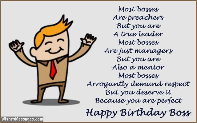 Birthday Greeting Card for Boss Birthday Wishes for Boss Quotes and Messages