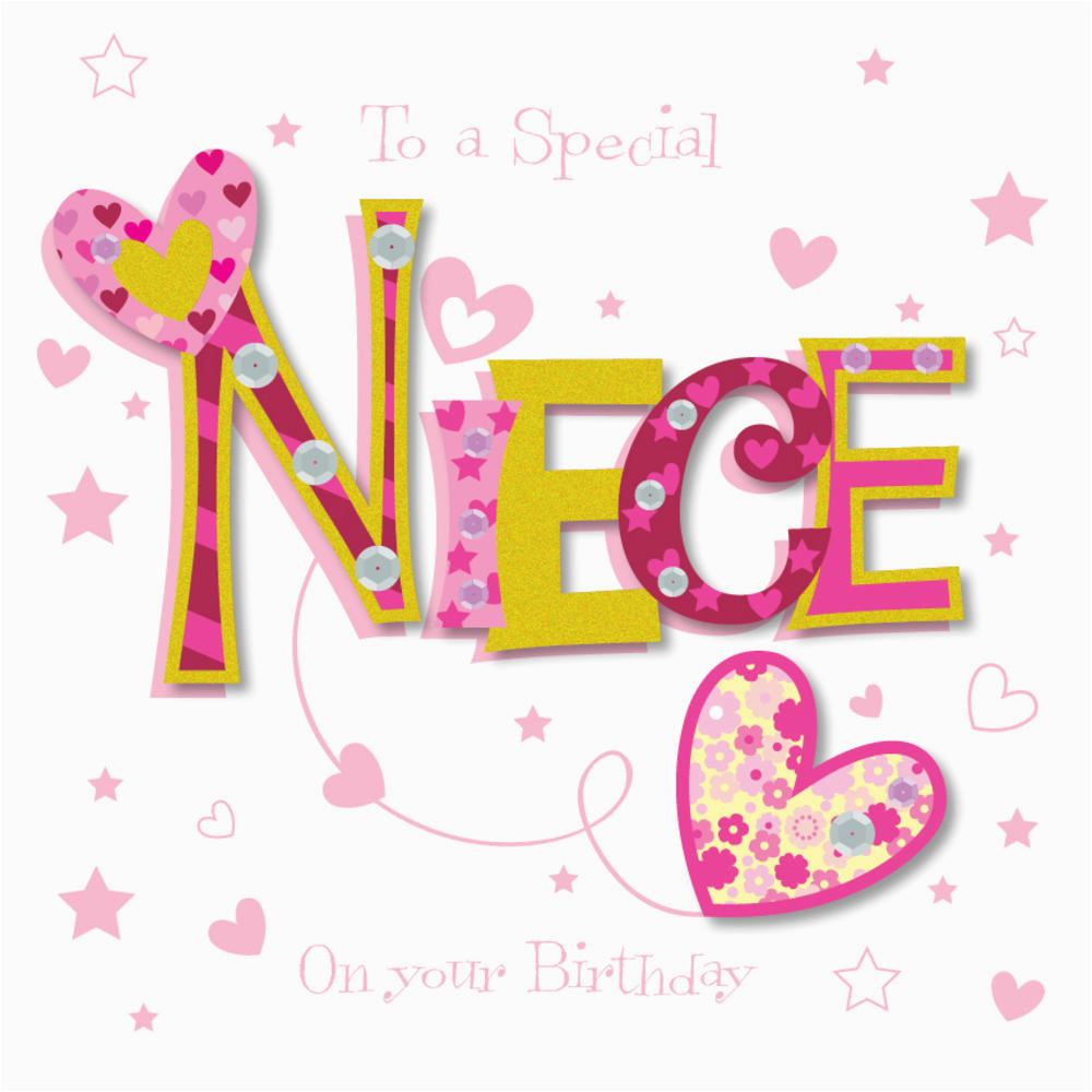 Birthday Greeting Cards for Niece Special Niece Happy Birthday Greeting Card Cards